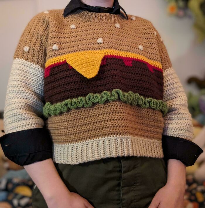 Burger Sweater