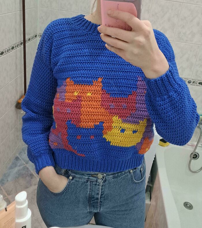 This Sweater Is The Best Thing I've Made So Far