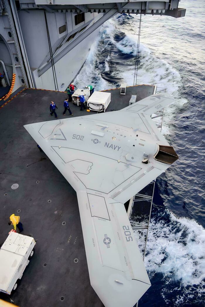 X-47b Of U.S. Navy