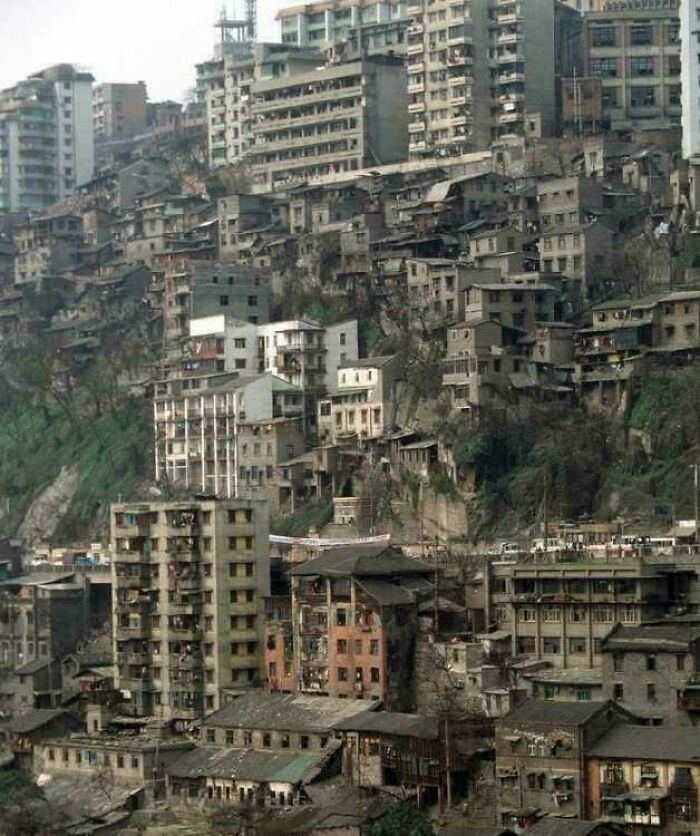 Residential Area In Chongqing, China,1990s