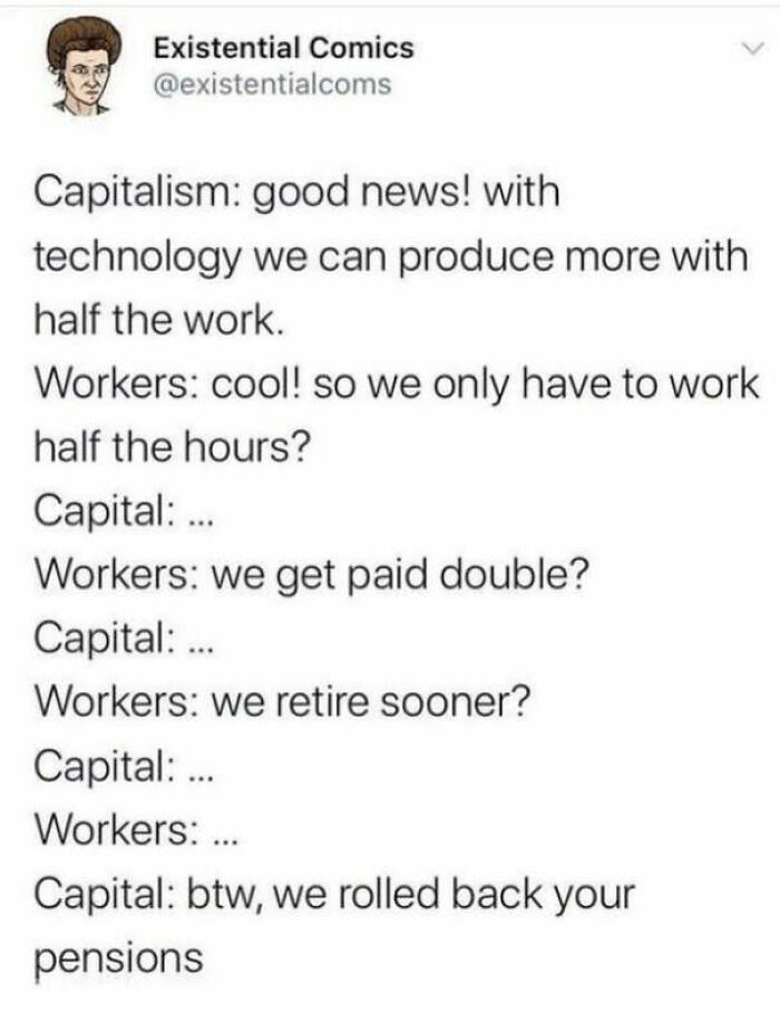 Good News For Capitalists, But Not For Workers