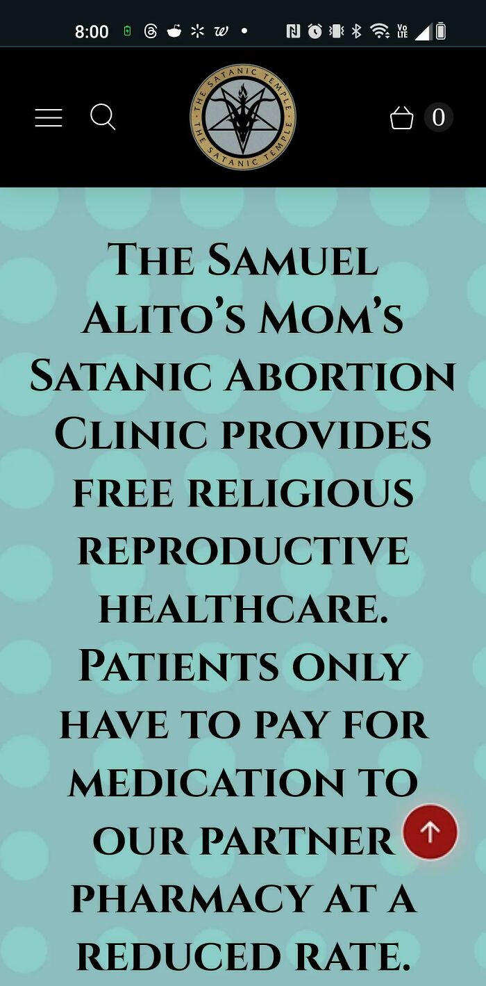 The Samuel Alito's Mom's Satanic Abortion Clinic