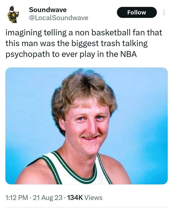 Larry Bird Was A Menace