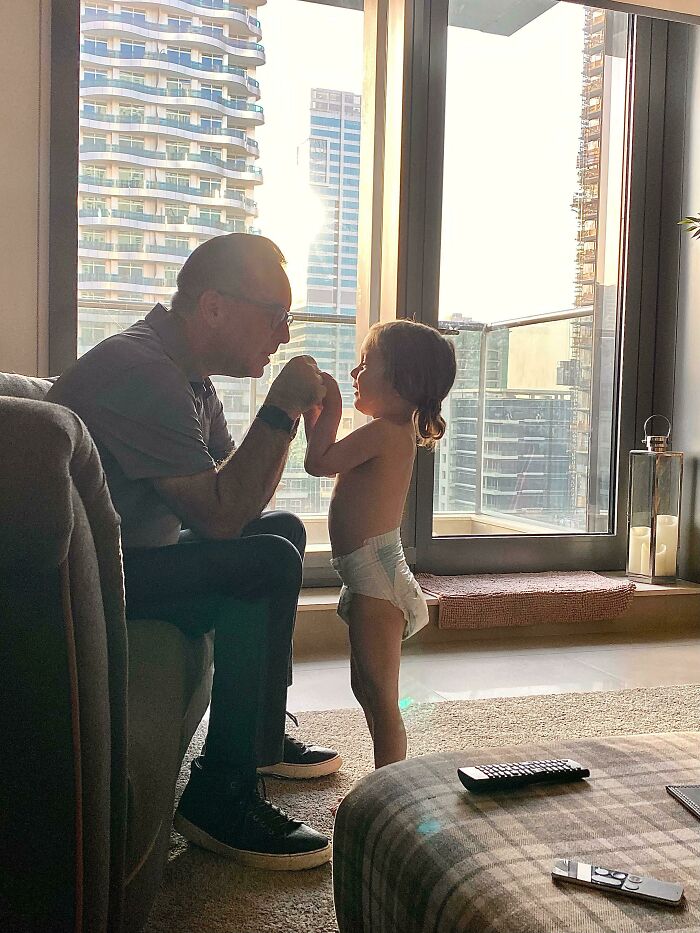 My Dad And My Daughter. Probably One Of My Favourite Pictures Ever. 🥲