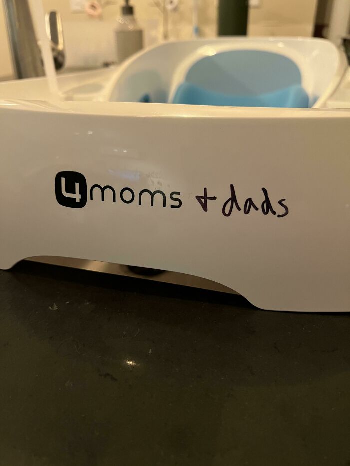 Fixed The Branding On The Baby’s Bathtub