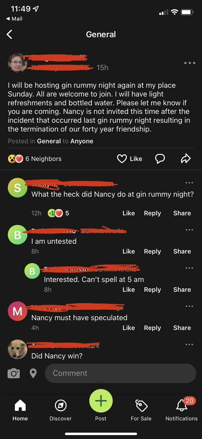 If Anyone Knows Nancy Please Tell Her I’m Desperate To Know What Happened