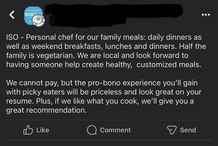 Anyone Know Where I Can Find One Of Those “Exposure” Private Chefs??