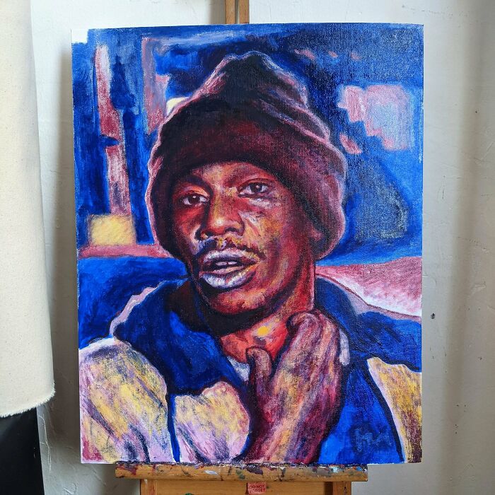 I Painted Tyrone Biggums, Oil On Canvas