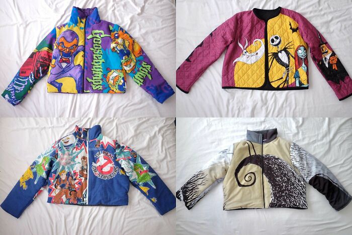 Some Of My Recent Sleeping Bag/ Comforter Jackets