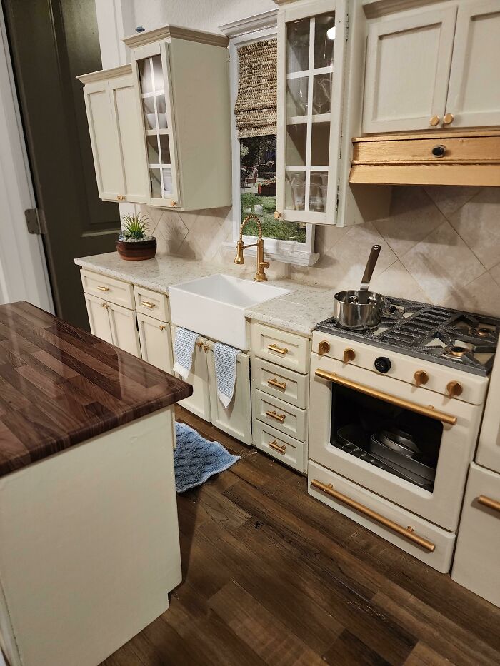 I Made This American Girl Doll Size Kitchen Out Of Baltic Birch Plywood