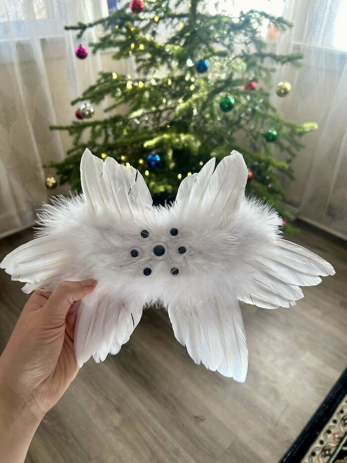 I Made An Angel Tree Topper