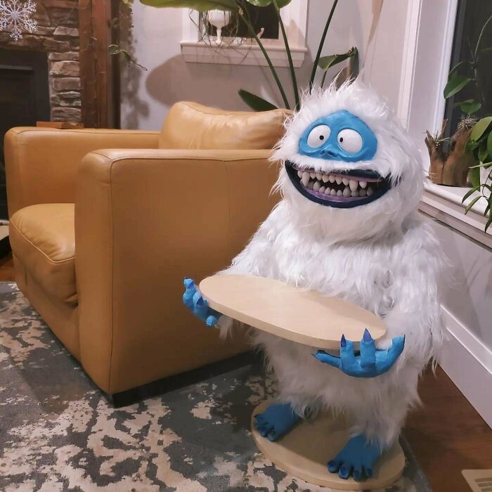 I Made An Abominable Snowman Butler Out Of Garbage