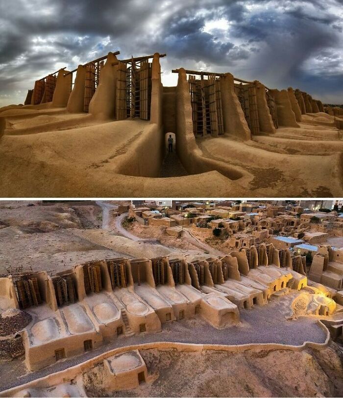 Thousand Year Old Windmills Of Nashtifan, Iran