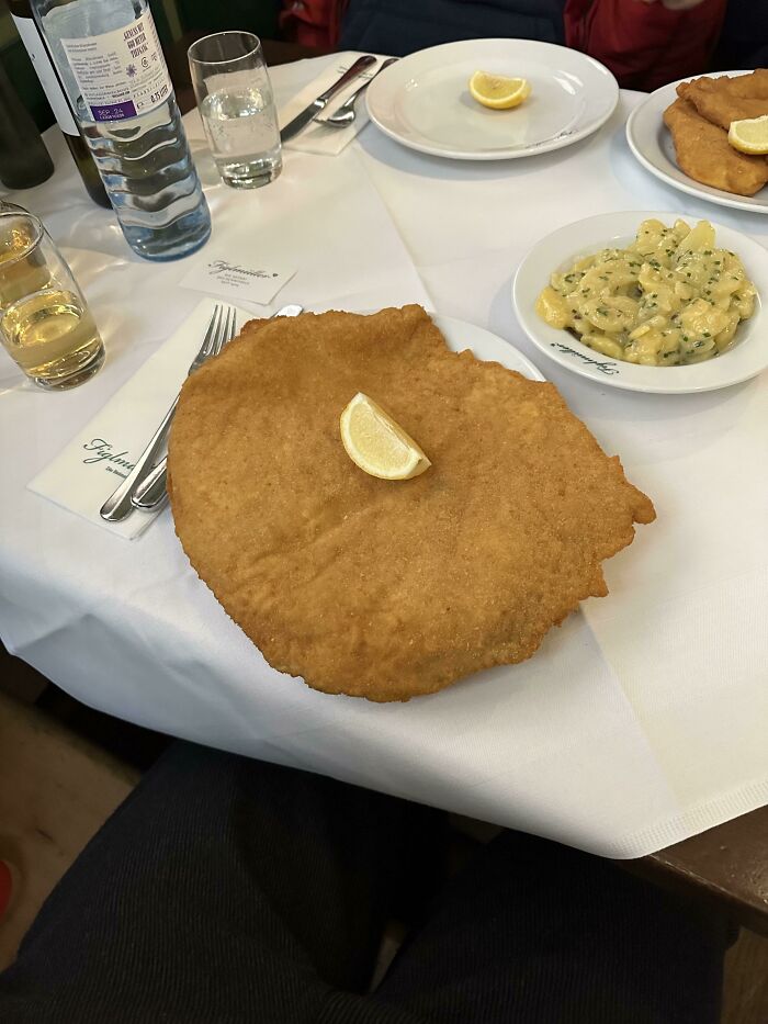 [i Ate] Schnitzel For The First Time