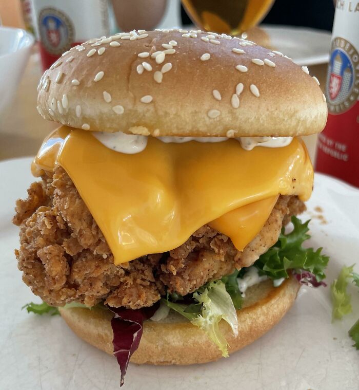 My Crispy Chicken Burger