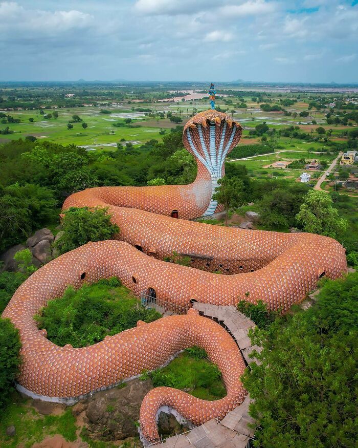 Snake Shaped Temple (India)