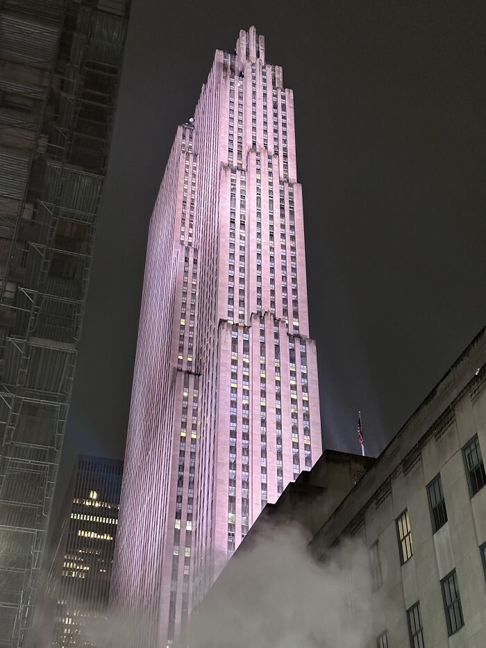 Rockefeller Center Looking Particularly Evil On A Gloomy Evening