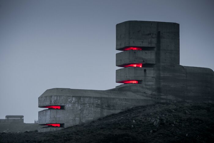 German Observation Tower At Guernsey