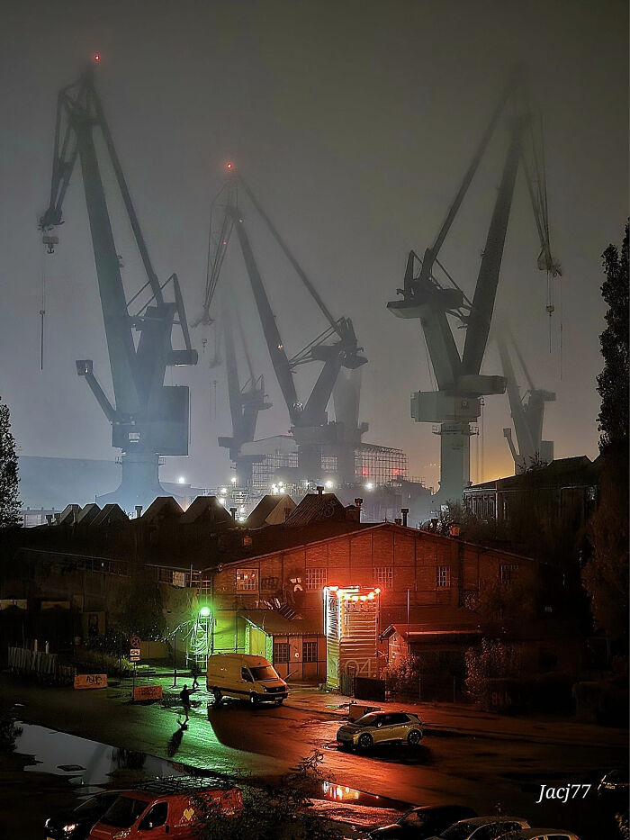 Semi-Abandoned Shipyard, Gdańsk, Poland