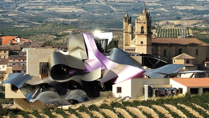 Luxury Hotel Or Collapsed Pile Of Sheet Metal?