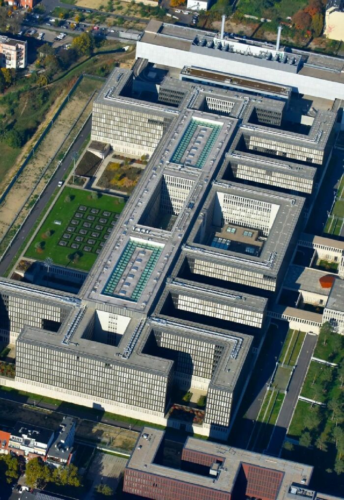 Headquarters Of The German Foreign Intelligence Agency In Berlin, The World's Largest Intelligence Headquarters, At Least According To Wikipedia