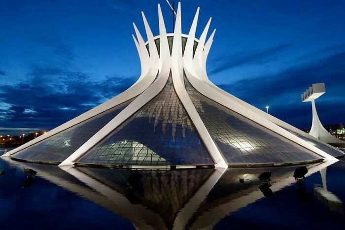 Cathedral Of Brasilia. Oscar Niemeyer