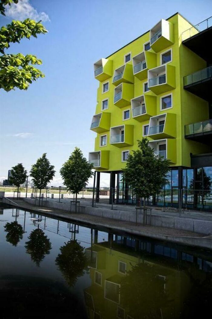 Orestad Plejecenter, Denmark. (Apartments For The Elderly.)