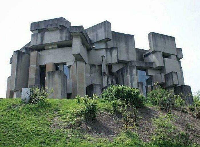 Wotruba Church In Vienna