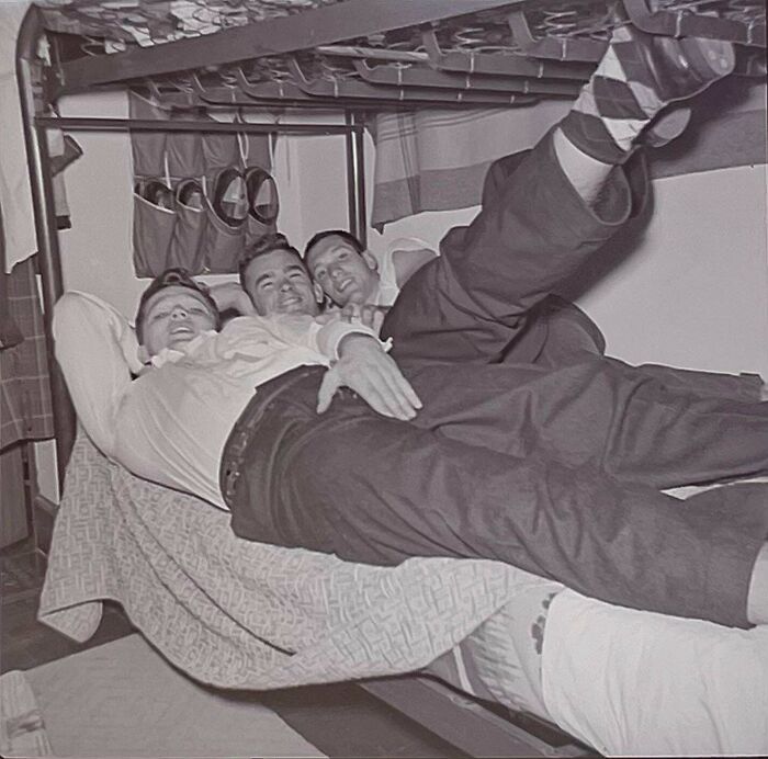 Grandpa’s Photo From The Dorms Freshmen Year At Purdue University 1956