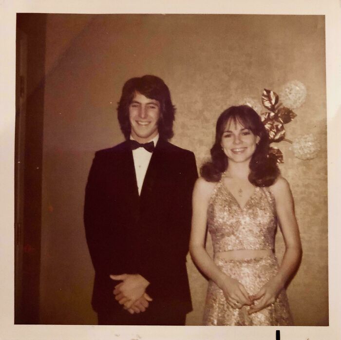 My Date And Me All Dressed Up For A Fancy Party, 1974