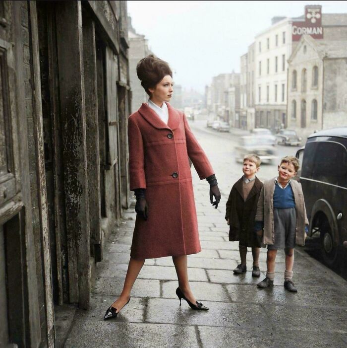 Linda Ward (And Two Admirers) Dublin, Early ‘60s