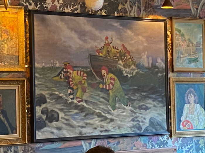 This Painting At My Friend's Work