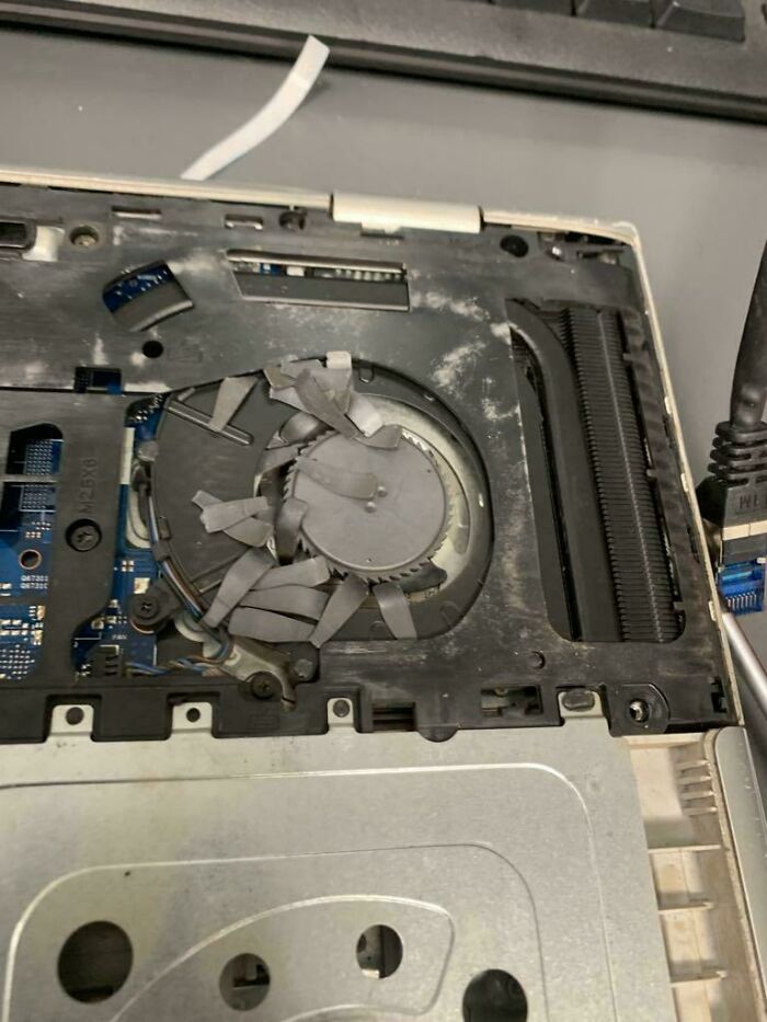 Customer Brought This. They Said That Laptop Is Overheating And Something Might Be Loose Inside