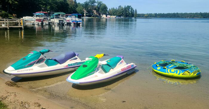 Two 1995 Seadoos. Been In My Family Since New. Other Than Basic Maintenance, These Are Still Reliable And Fun Nearly 30 Years Later