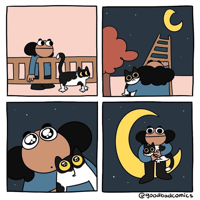 "Good Bad" Comics By Aditi Mali