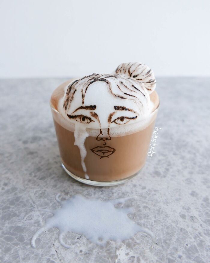 Coffee Foam Creations By Daphne Tan