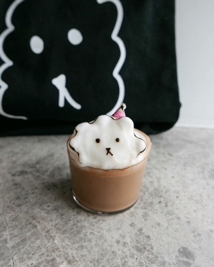 Coffee Foam Creations By Daphne Tan