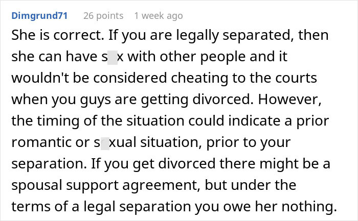 Woman Leaves Husband For Another Man, Is Shocked When He Stops Paying Spousal Support