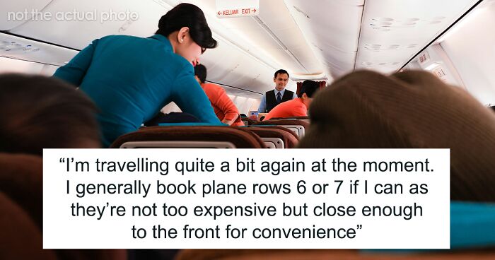 Petty Flight Passenger Comments On Woman's Seat Mix-Up, Has To Suffer In Cramped Row Later