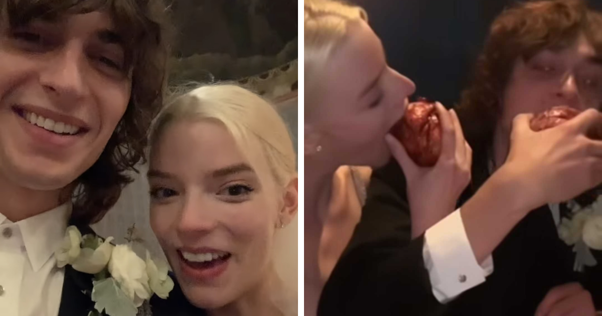 Anya Taylor-Joy Shares Moments Devouring Vampiric Cakes From Her Secret ...