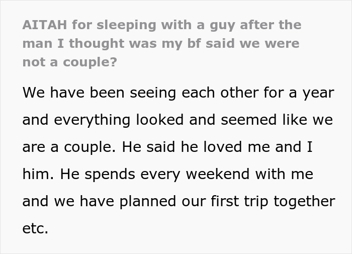 Woman Sleeps With Another Man After Guy She Dated For A Year Pretends Their Relationship Isn’t Real