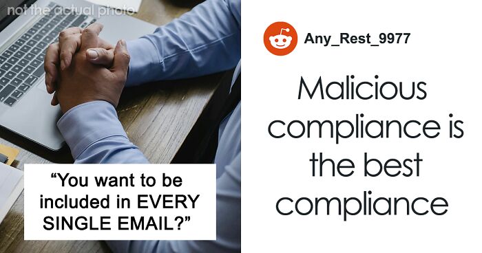 Person Teaches Micromanaging Boss A Lesson After He Insists To Be Included In All Emails