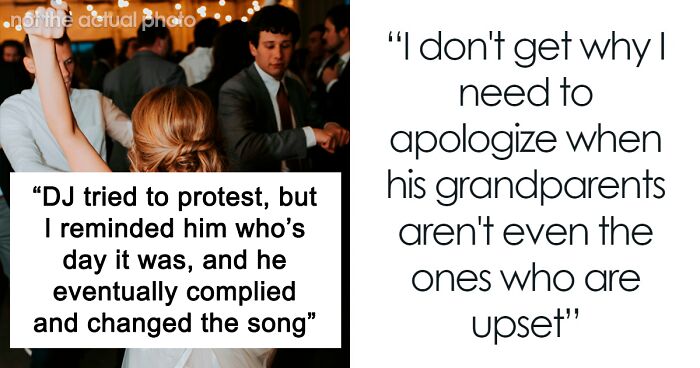 Bride Seeks Support After Banning Grandparents-In-Law’s Song At Wedding, Gets A Reality Check