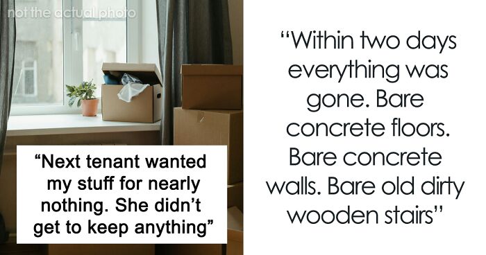 New Tenant Realizes Mistake The Hard Way After Refusing To Pay For Furnishings Leaves Her With Bare Floors