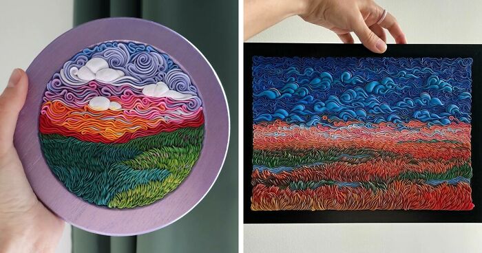 Artist Crafts Vibrant Landscapes With Polymer Clay (52 New Pics)