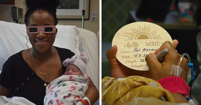 Woman Gives Birth During Solar Eclipse, Names Her Daughter After The Sun