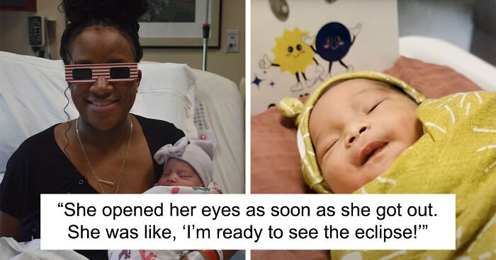 Toddler Luna Became A Big Sister To Baby Sol During Total Solar Eclipse