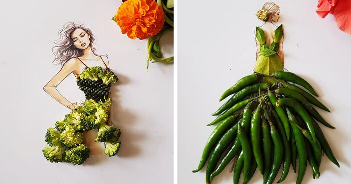 Edible Elegance: Fashion Fusion With Everyday Delights (17 Pics)