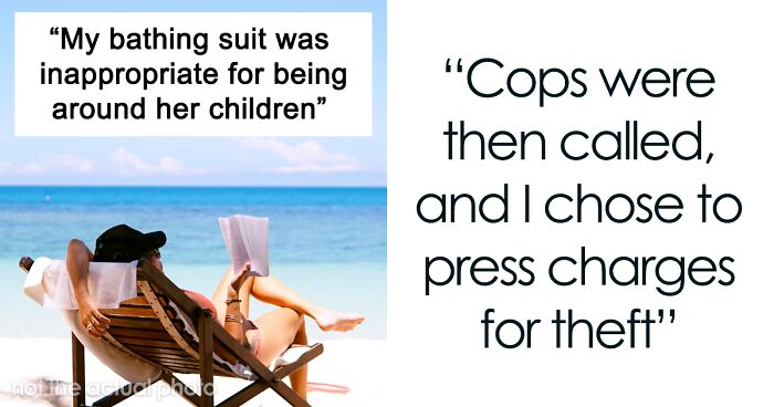 Woman Refuses To Leave Beach After Entitled Parents Demand It, They Try To Move Her Out