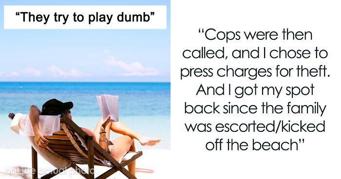 Woman Refuses To Leave Beach After Parents Get Offended By Her Bikini, They Try To Move Her Out